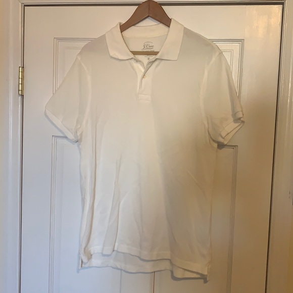Men’s White Medium Polo from J Crew - Picture 2 of 4